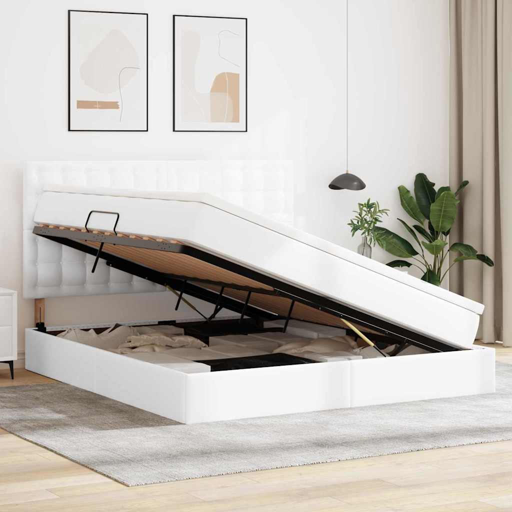 Postelja z dodatnim prostorom za shranjevanje in LED osvetlitvijo - slika 4