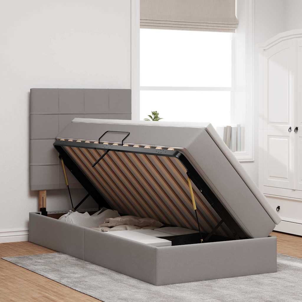 Postelja z dodatnim prostorom za shranjevanje in LED osvetlitvijo - slika 4