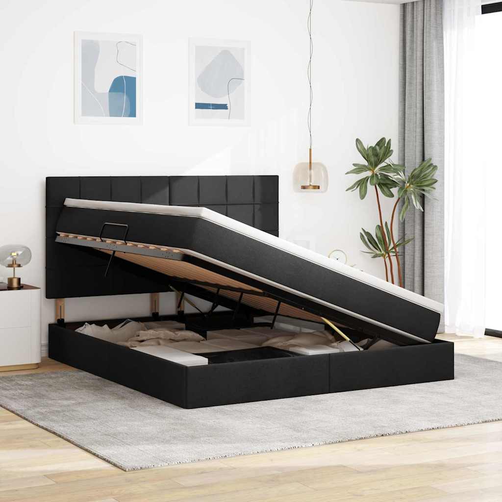 Postelja z dodatnim prostorom za shranjevanje in LED osvetlitvijo - slika 4