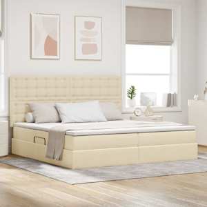 Postelja z dodatnim prostorom za shranjevanje in LED osvetlitvijo