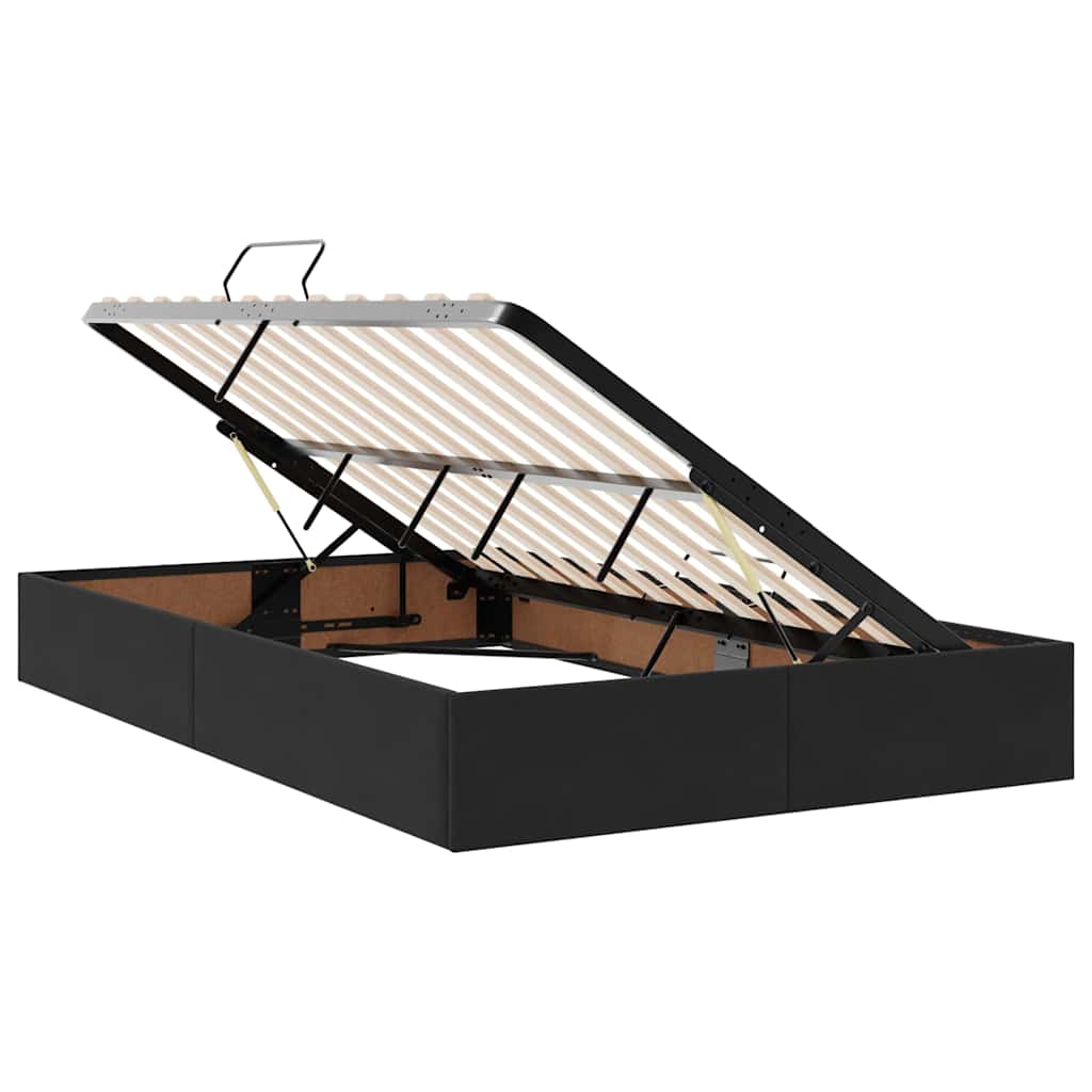 LED-valgusega hoiuvoodi madratsiga Must 120 x 190 cm Samet 7 Kõik vajalik sinu aeda ja koju! LED-valgusega hoiuvoodi madratsiga Must 120 x 190 cm Samet - Image 7