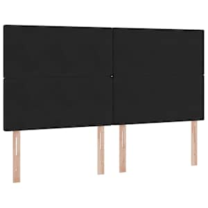 LED postel s úložným prostorem a matrací Černá 160 x 200 cm - obrázek 10