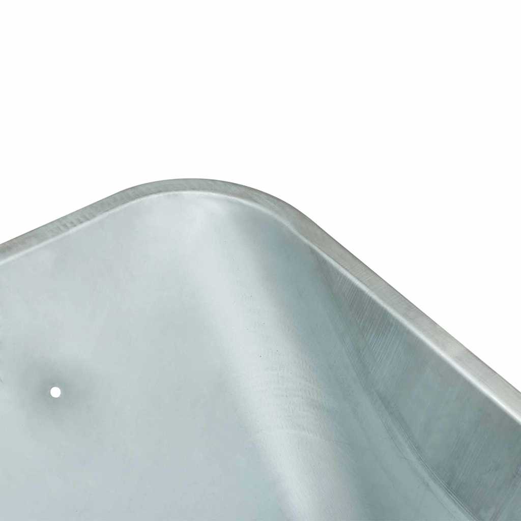 Vervanging voor kruiwagenlade Zilver 88 x 60 x 32 cm Staal image 9