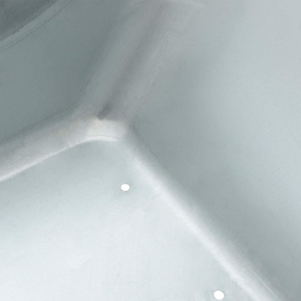 Vervanging voor kruiwagenlade Zilver 88 x 60 x 32 cm Staal image 10