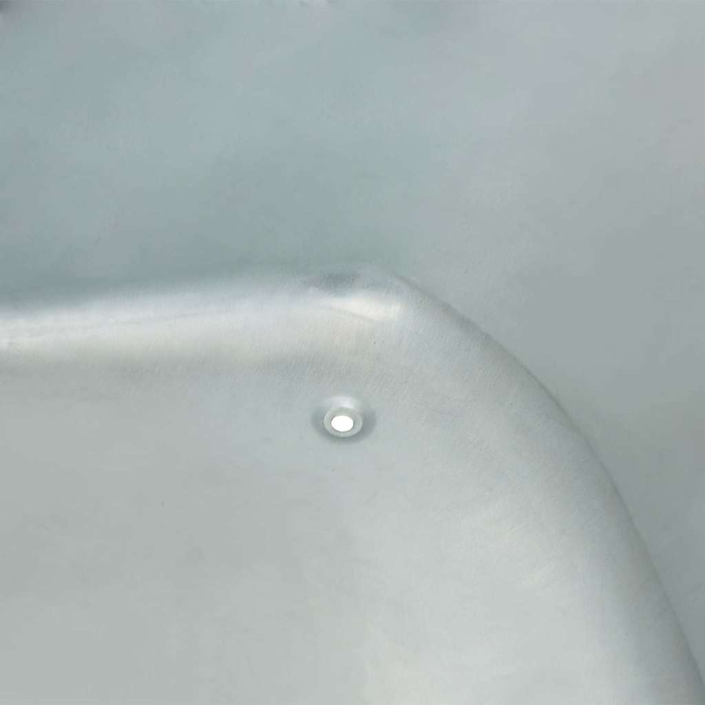 Vervanging voor kruiwagenlade Zilver 90 x 63 x 28 cm Staal image 10