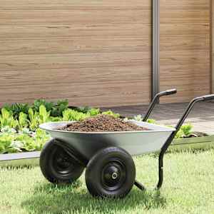 Zamenjava za pladenj vozička srebrna 90 x 63 x 28 cm Jeklo