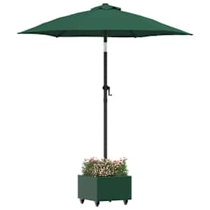 Základna pro slunečník Zelená 45 x 45 x 45 cm Ocel - obrázek 3