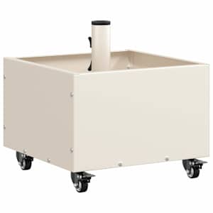 Základna pro slunečník Bílá 45 x 45 x 45 cm Ocel - obrázek 7