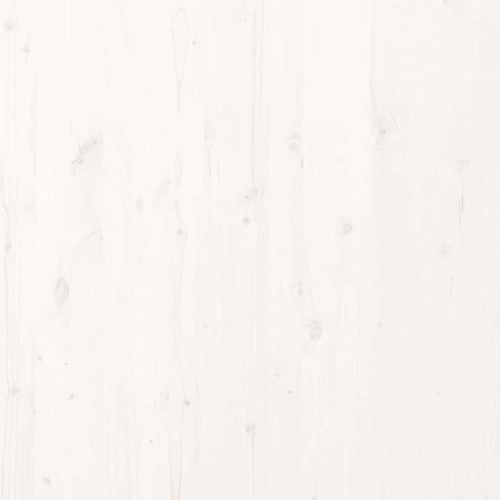 Sengramme med Hovedgærde Hvid 160x210 cm Massivt fyrretræ 8 8721288581488 wbg ma en hd 1