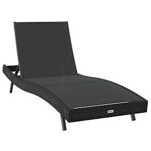 Slunečník 2 pcs Černá polyratan - obrázek 5