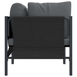 Venkovní nábytek 2 pcs Antracit 80 x 80 x 71 cm Ocel - obrázek 6
