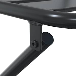 Zahradní bistro set 3 pcs Antracit Ocel - obrázek 10