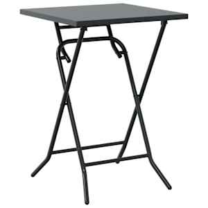 Zahradní bistro set 3 pcs Antracit Ocel - obrázek 6