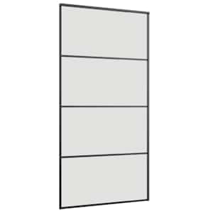 Posuvné dveře se sadou kování černé 102,5x205 cm ESG Glass - obrázek 5