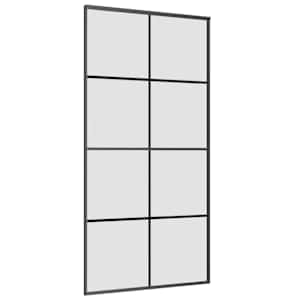 Posuvné dveře se sadou kování černé 102,5x205 cm ESG Glass - obrázek 5