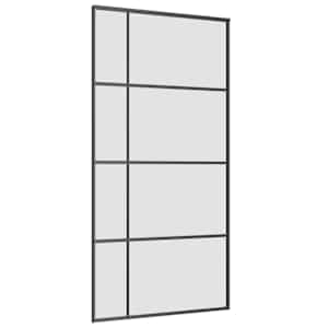Posuvné dveře se sadou kování černé 102,5x205 cm ESG Glass - obrázek 5