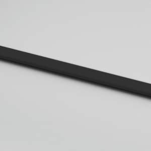 Posuvné dveře se sadou kování černé 102,5x205 cm Tvrzené sklo - obrázek 8