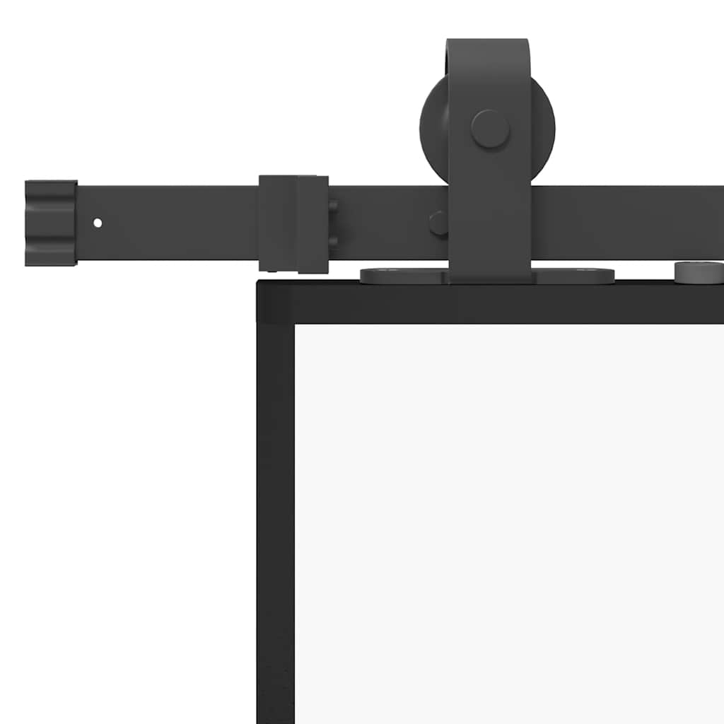 skydedør med hardwaresæt 102,5x205 cm hærdet glas sort 7 8721288585356 g en hd 5