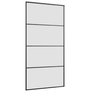 Posuvné dveře se sadou kování černé 102,5x205 cm ESG Glass - obrázek 5