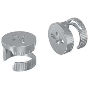 vidaXL Kamlock mutrid 2 tk H&otilde;bedane 12 x 10 mm Metall