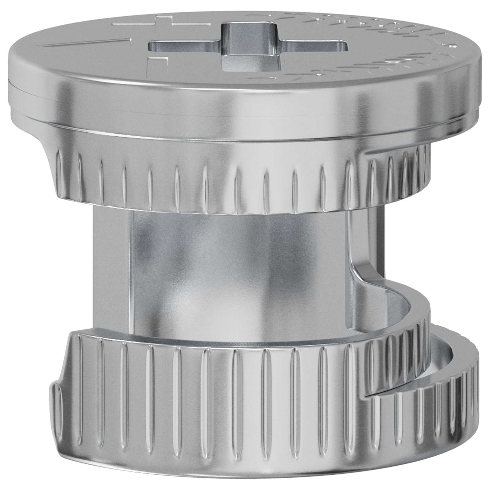 Thumbnail - vidaXL Zapfenschloss-Muttern 8372 pcs Silber Metall