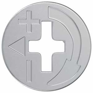 Zámkové matice 12 pcs Stříbrná 15 x 11,5 mm Kov - obrázek 5