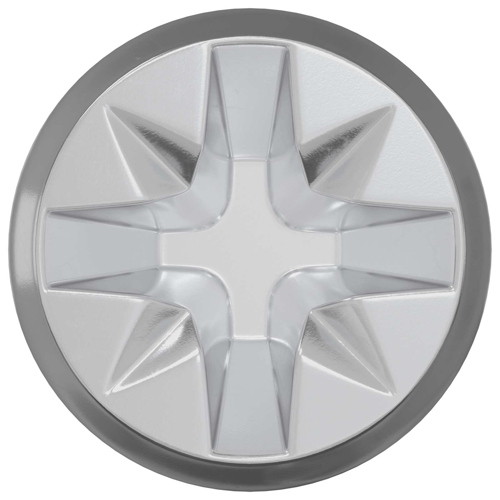 Thumbnail - vidaXL Schwenkverschluss-Schraube 2 pcs Silber und Schwarz M6 x 40 mm