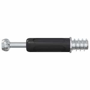 Cam lock šroub 2 pcs Stříbrná a černá M6 x 40 mm Kov - obrázek 4