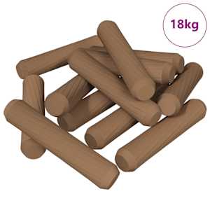 Dřevěné kolíky 18000 pcs Hnědá masivní dřevo - obrázek 2