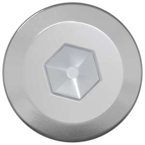 Dřevěné šrouby 12 pcs Stříbrná M6 x 70 mm Ocel - obrázek 3