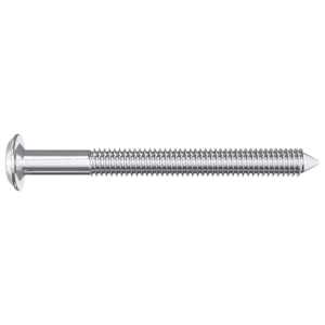 Nábytkové šrouby 2 pcs Stříbrná M6 x 60 mm Ocel - obrázek 4