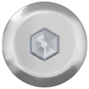 Nábytkové šrouby 2 pcs Stříbrná M6 x 120 mm Ocel - obrázek 3