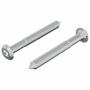 vidaXL Kinnitus 2 tk H&otilde;bedane M6 x 50 mm Teras