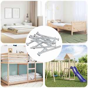 Vijak 12 pcs srebrna M6 x 85 mm Jeklo