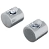 vidaXL Barrel mutrid 2 tk H&otilde;bedane M6 x 12 mm Metall
