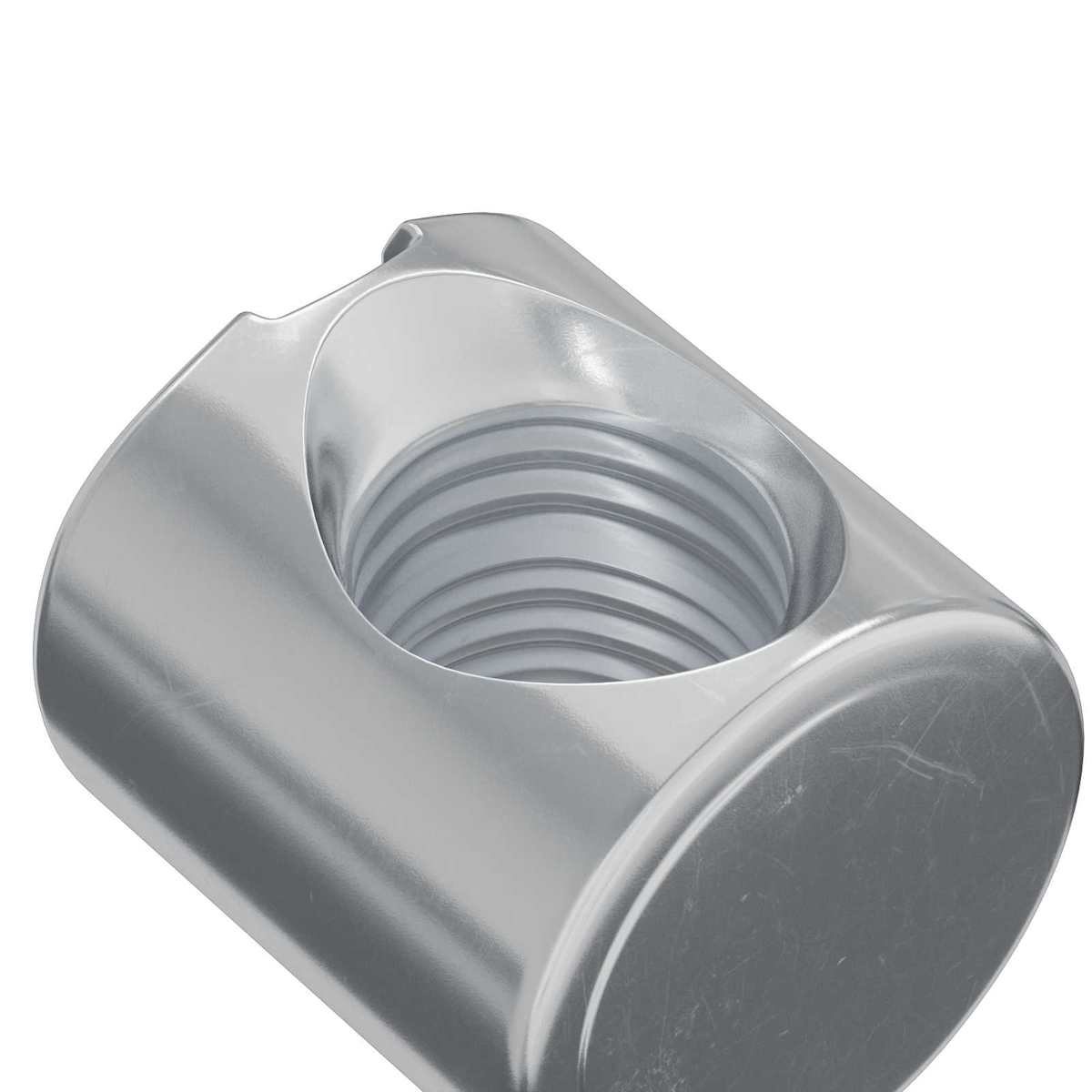 Tønde møtrikker 4500 stk. Sølv M6 x 12 mm Metal - Billede 5