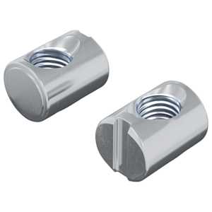 vidaXL Barrel Mutter 2 tk H&otilde;bedane M6 x 13 mm Raud