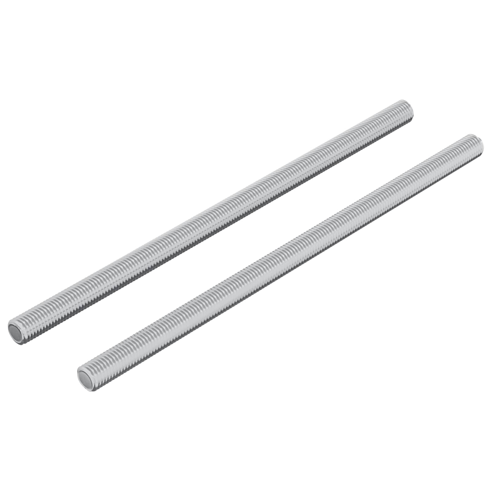 Thumbnail - vidaXL Gewindestange 2 pcs Silber 6 x 120 mm Stahl