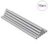 vidaXL Kierrevarras 12 tk H&otilde;bedane 6 x 120 mm Teras
