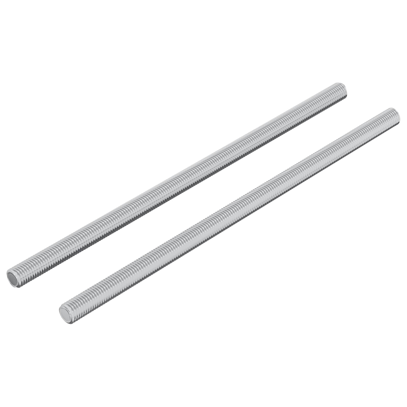Thumbnail - vidaXL Gewindestange 2 pcs Silber 6 x 135 mm Stahl
