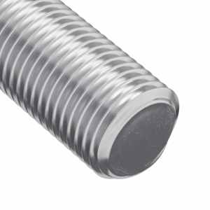 Závitová tyč 2 pcs Stříbrná 8 x 55 mm Ocel - obrázek 5