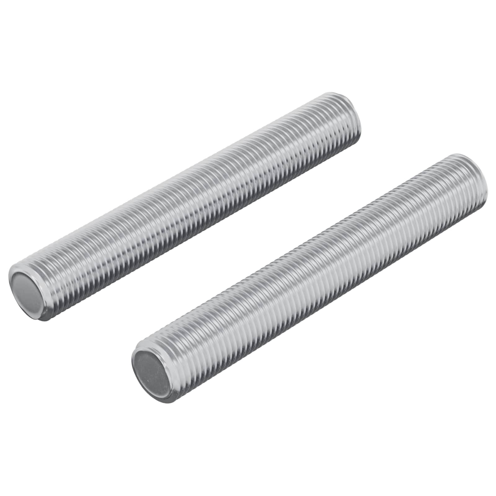 Thumbnail - vidaXL Gewindestange 2 pcs Silber 8 x 55 mm Stahl
