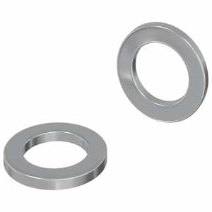 vidaXL Mutrid 2 tk H&otilde;bedane 10 x 10 x 1,2 mm Teras