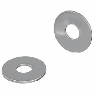 Podložky 2 pcs Stříbrná 18 x 18 x 1,2 mm Železo - obrázek 2