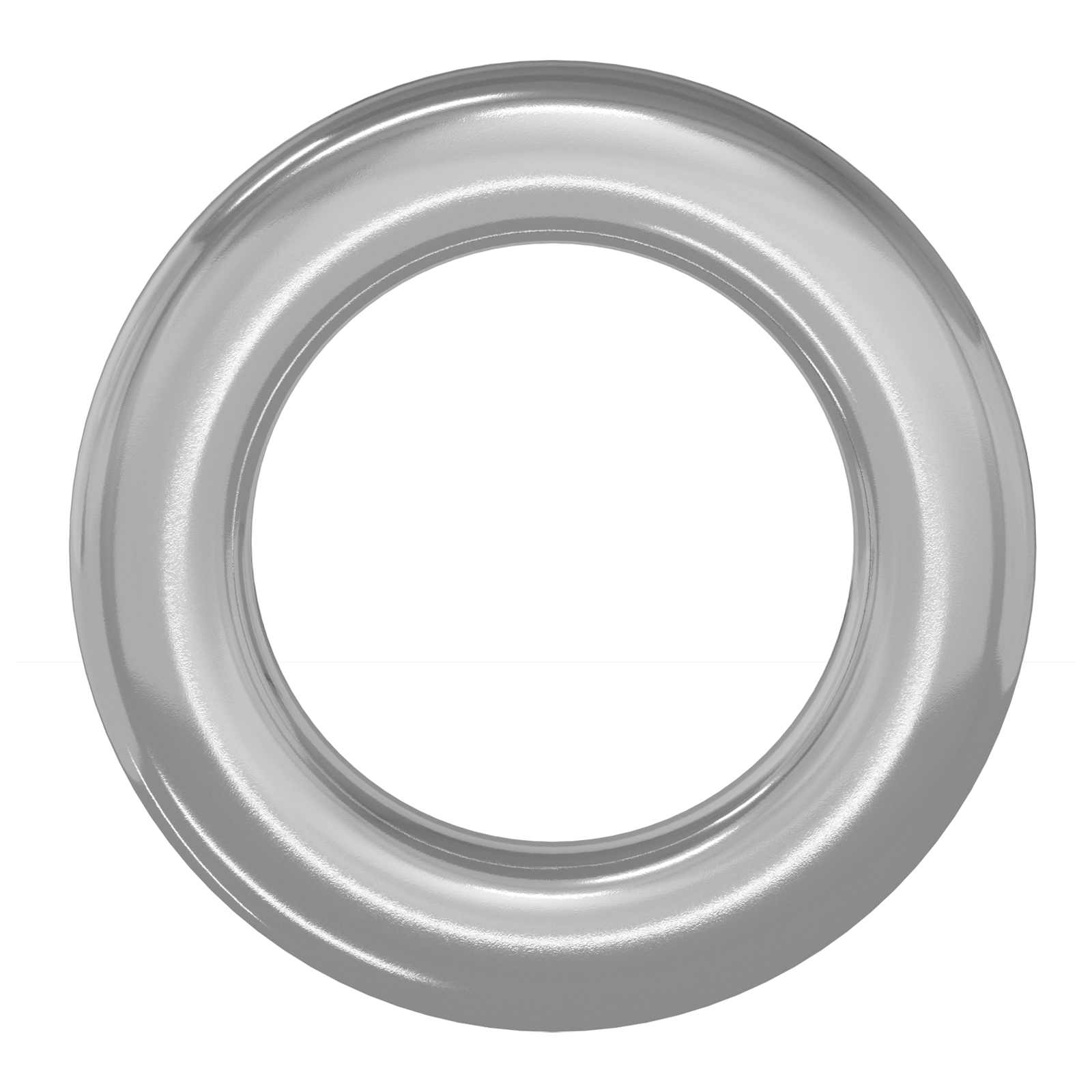 vidaXL Washers 12 pcs Zilver 10 x 10 x 0,8 mm IJzer