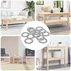 Podložke 52941 pcs srebrna elezo