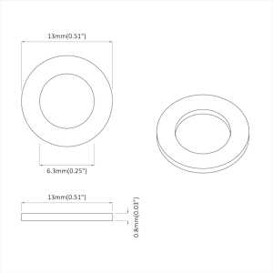 Podložky 33962 pcs Stříbrná Železo - obrázek 6