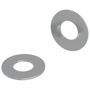 Podložky 2 pcs Stříbrná 16 x 16 x 1,5 cm Železo - obrázek 2