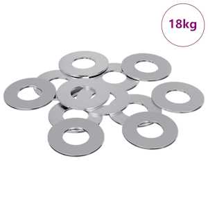 Podložky 11842 pcs Stříbrná Železo - obrázek 2