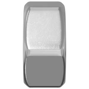 Kaštanové matice 12 pcs Stříbrná 12,8 x 12,8 x 6,5 cm Železo - obrázek 4